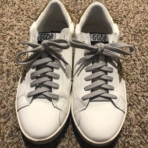Golden star sneakers!